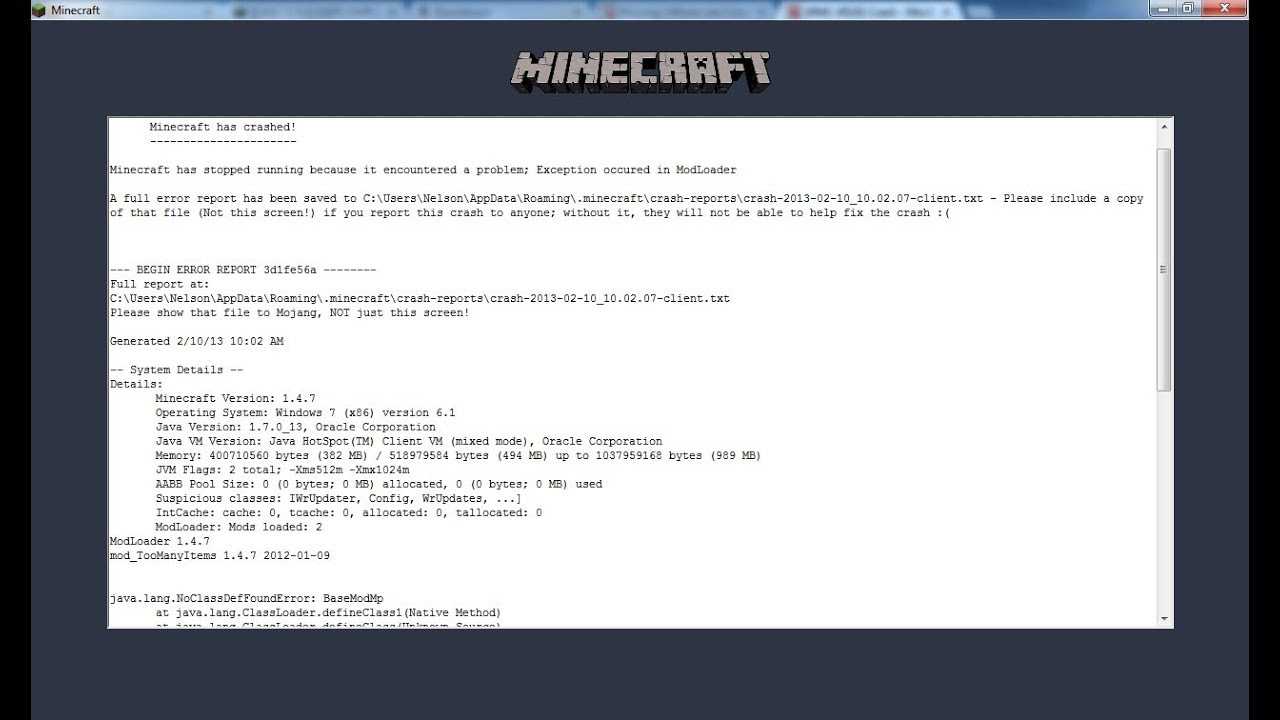 5 способов исправить minecraft «код выхода: 1»