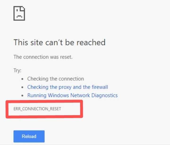 Не удается установить соединение с сайтом ok, vk, яндекс, ютуб и другими, почему сбрасывается подключение