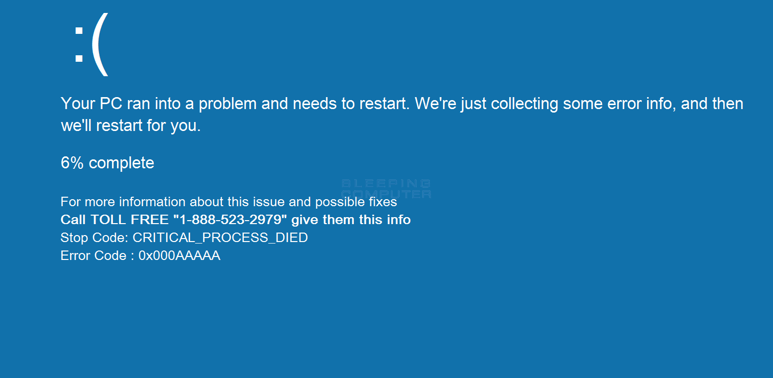 Critical process died windows 10: как исправить ошибку синий экран