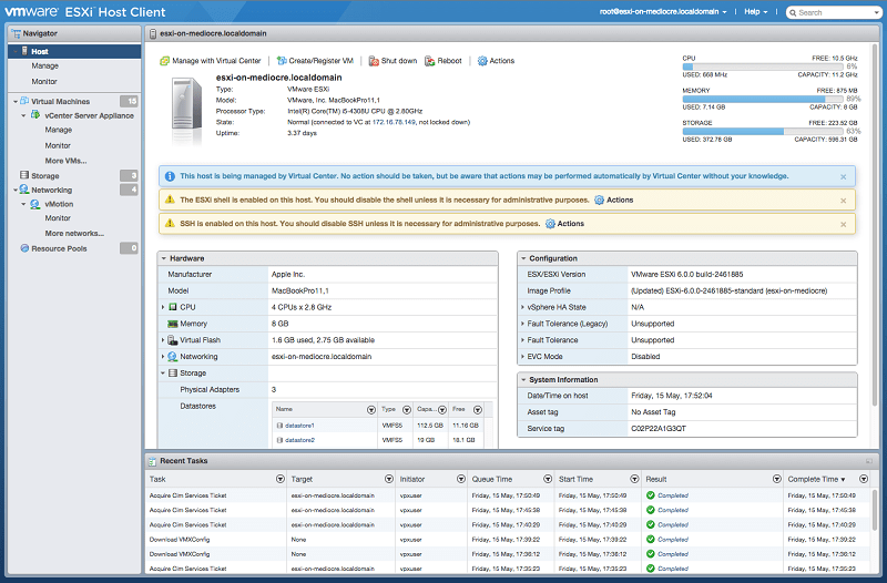 Fix invalid virtual machine status on vmware esxi - power sysadmin blog