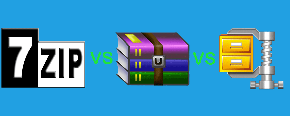 Rar против zip