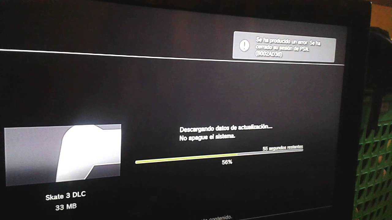 Ошибка 80010007 на ps3 как исправить