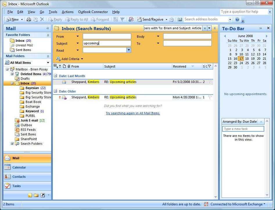 Как удалить адрес из списка автозаполнения outlook
