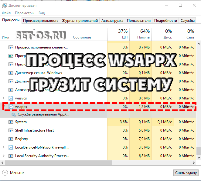 Wsappx: what is it and how to fix its high disk and cpu usage