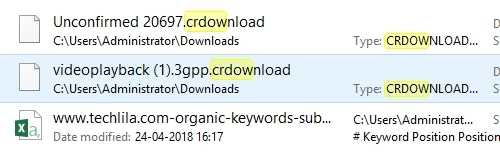 Расширение файла .crdownload - как открыть файл crdownload? file extension crdownload - fileformats
