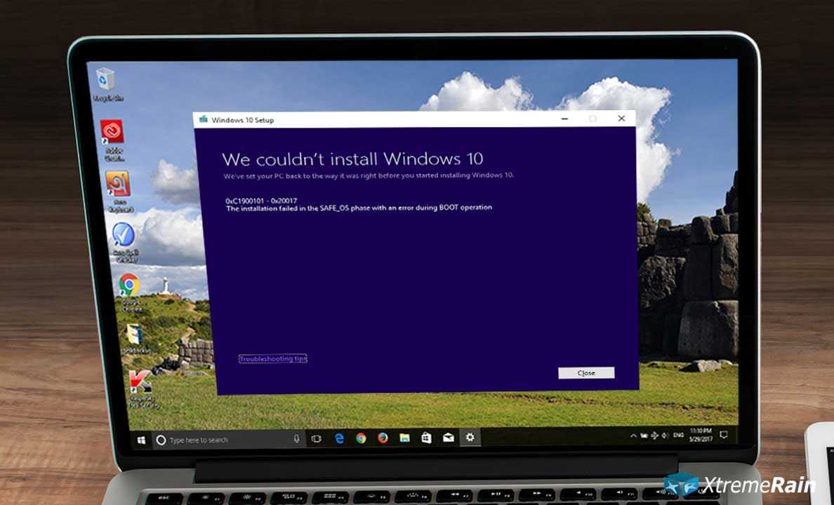 Error 0xc1900101, we couldn’t update to windows 11/10
