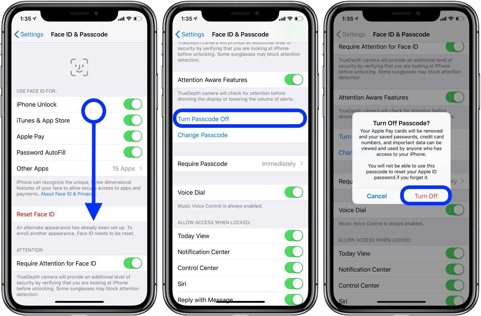 Как заблокировать и разблокировать номер на iphone