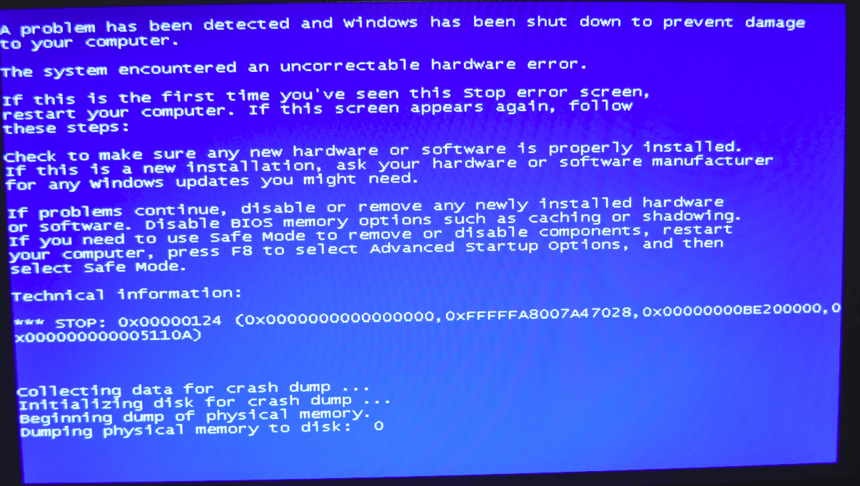 Ошибка page fault in nonpaged area в windows - решение