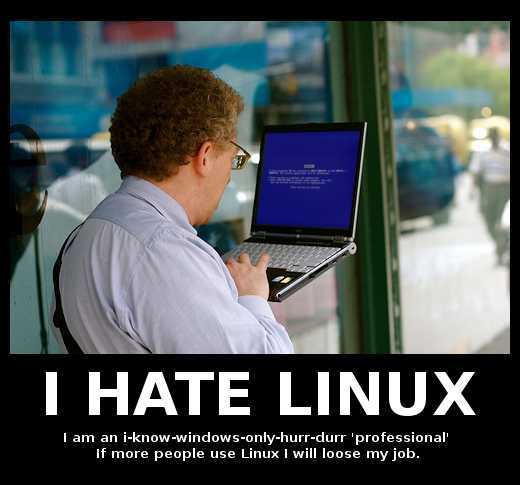 Почему стоит перейти на linux - нихрена не работает!
