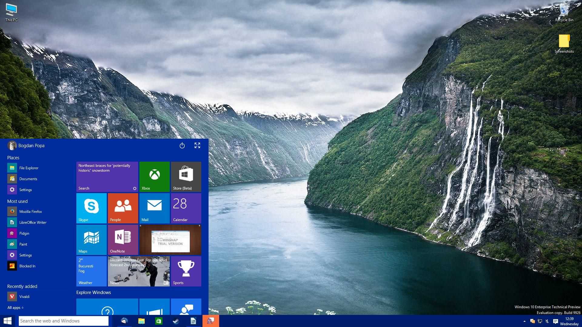 Как установить живые обои на windows 10