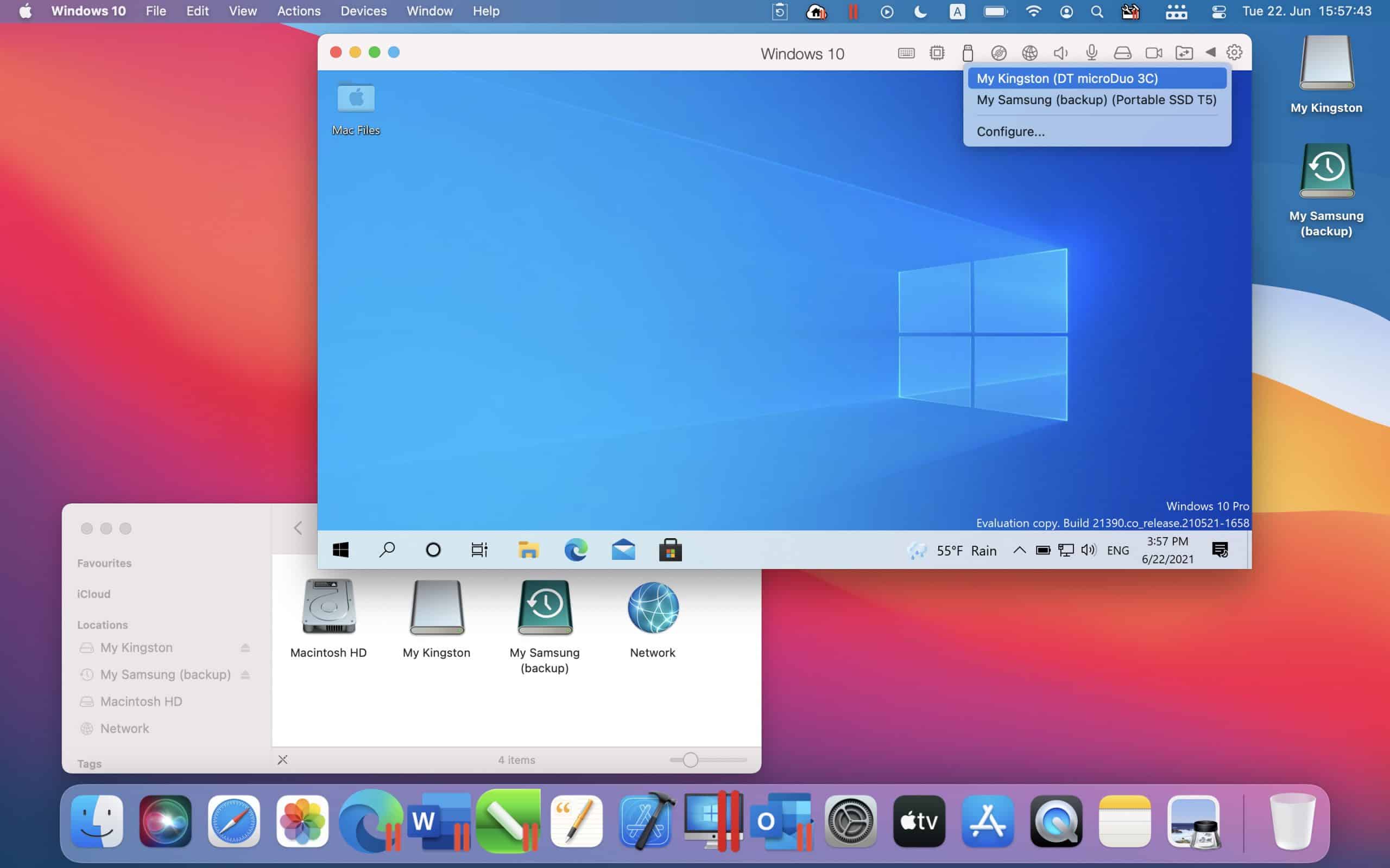 Parallels toolbox