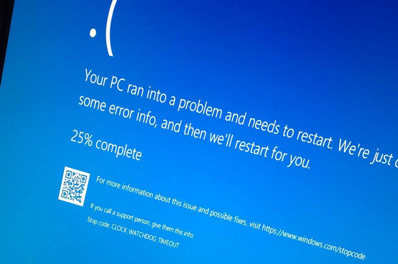 Как исправить bsod clock_watchdog_timeout в windows 10 - mexn