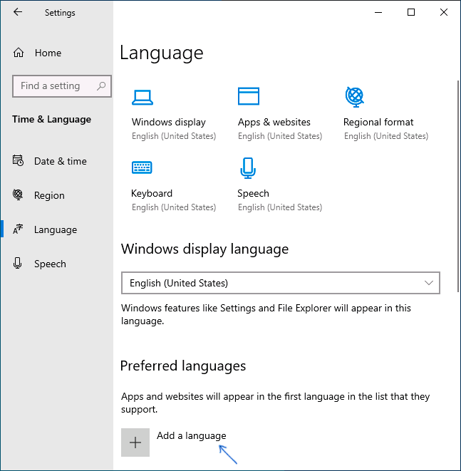 Как русифицировать windows 10?
