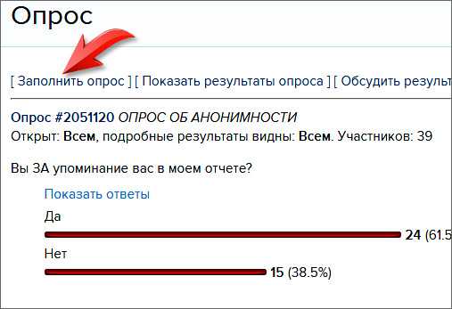 Как отменить голос в опросе вк