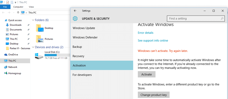 How to fix 0xc004f034 windows 10 activation error
