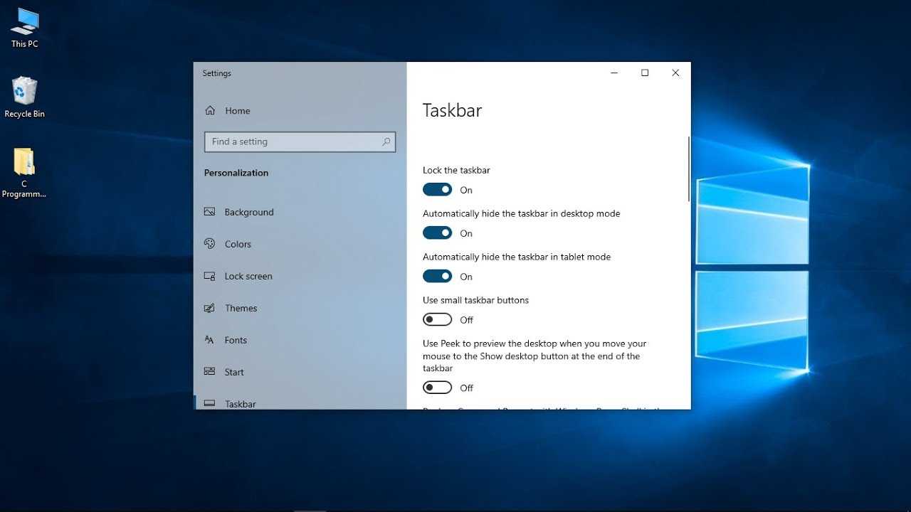 Как изменить цвет окон в windows 10: настройка окон, панели задач