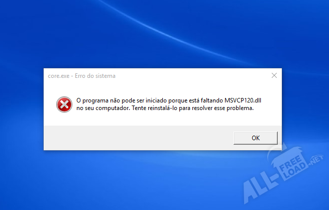 Отсутствует файл msvcp120.dll при запуске программ и игр