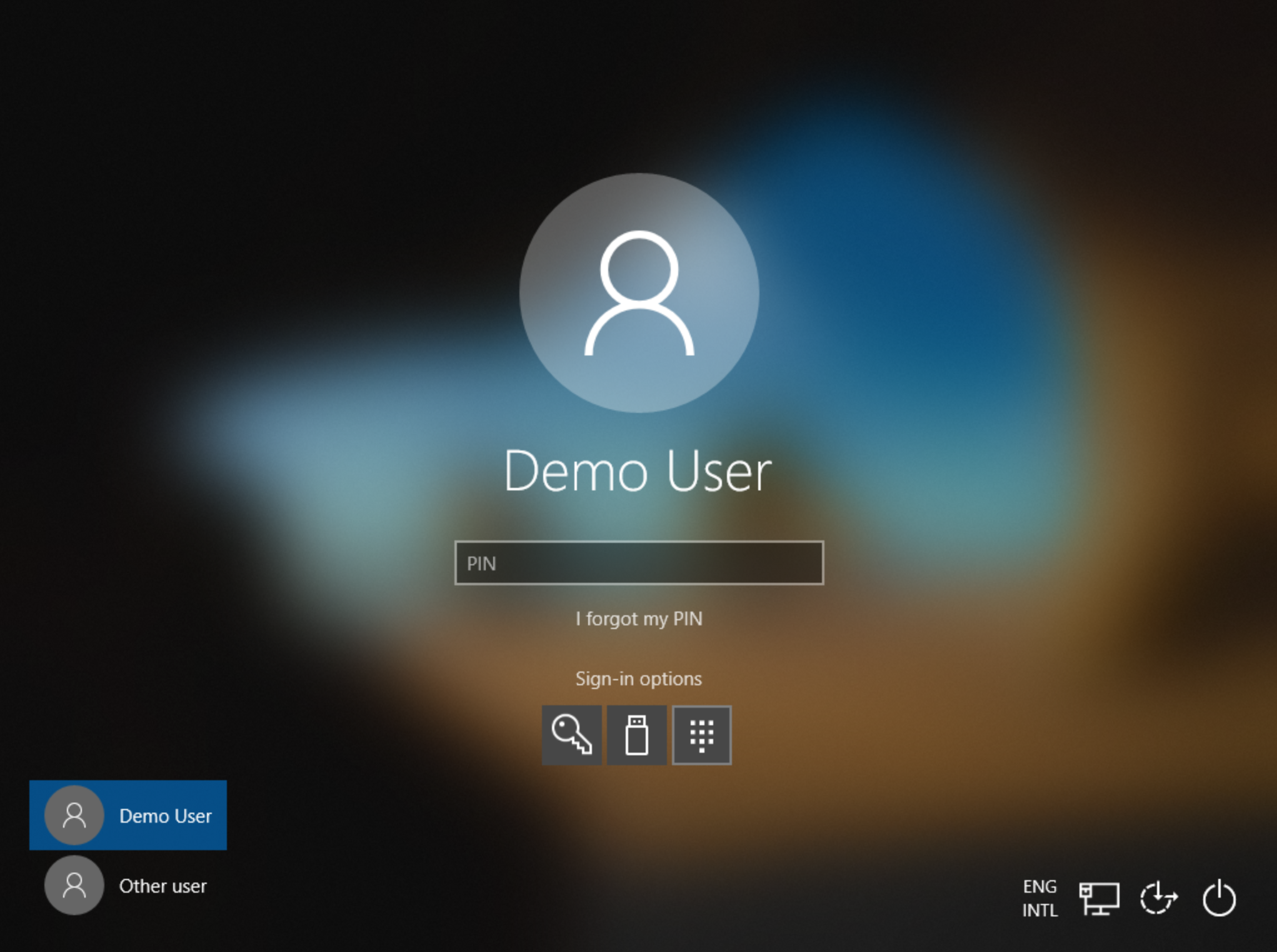 Как отключить размытие фона экрана входа в windows 10