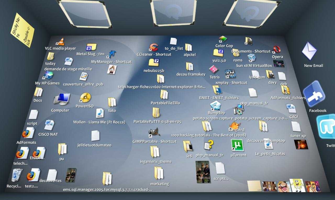 Куб рабочего стола для windows 10