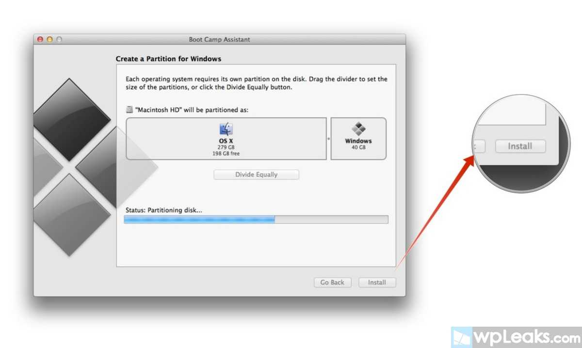 Как установить windows на mac