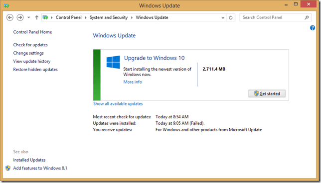 Как исправить ошибку 0x80242fff при обновлении windows