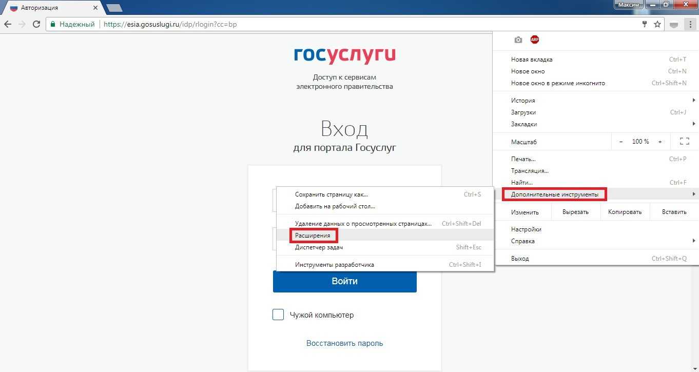 Как решить проблемы с браузером при работе с порталом госуслуг?