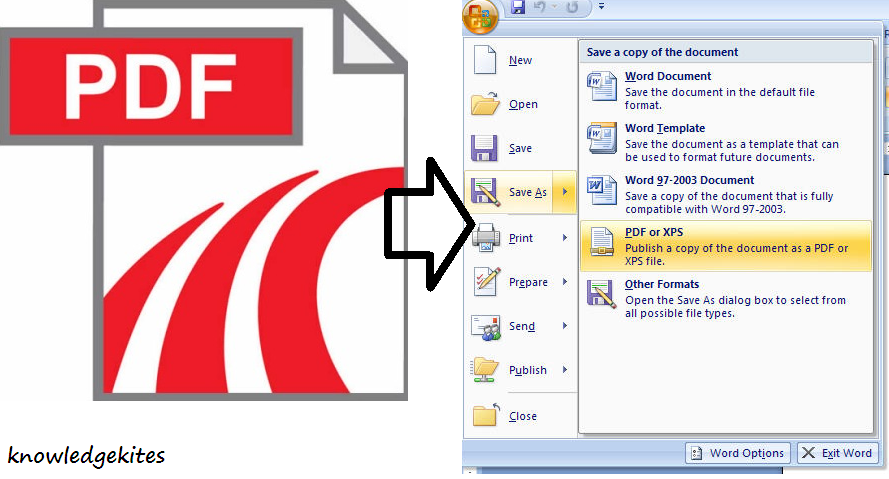 Как создать pdf файл из word и обратно: быстро онлайн