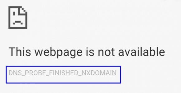 Dns probe finished nxdomain — как исправить ошибку в google chrome? | трафиктоп