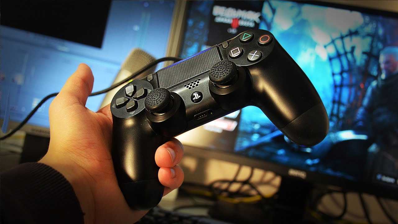 Как подключить контроллера dualshock 4 от ps4 к пк