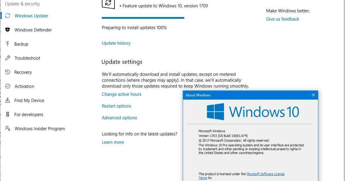 Способы обновить систему до Windows 10 Fall Creators Update 1709 сборка 16299 Использование помощника по обновлению, загрузка ISO Windows 10 1709 и другие варианты