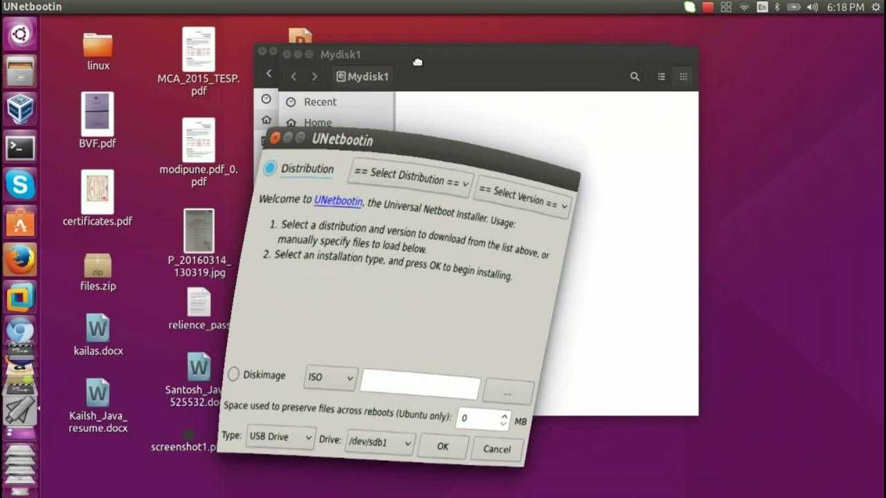 Загрузочная флешка linux (ubuntu) через rufus: создание образа